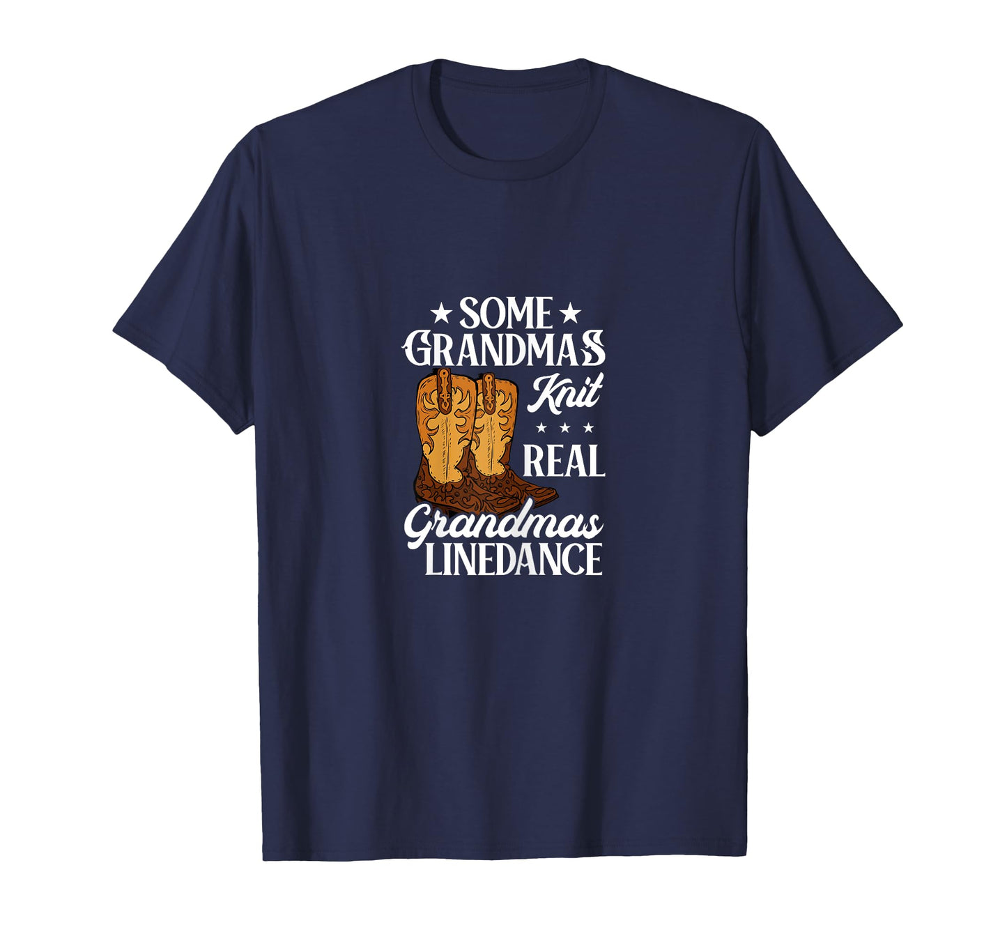 Line Dancing Some Grandmas Knit Real Grandmas Line Dance T-Shirt