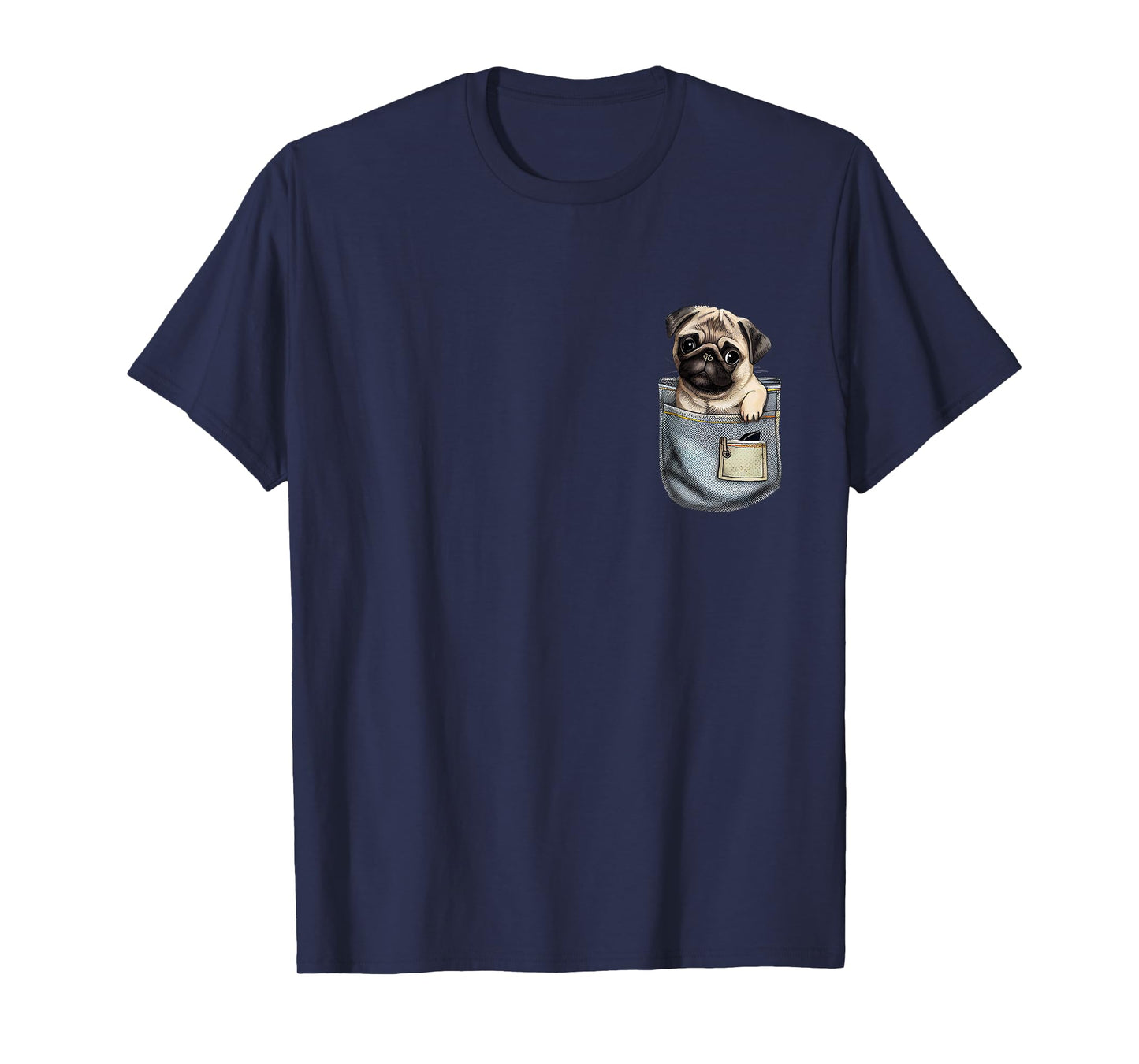 Baby Pug in A Pocket - Dog Breeder Pet Trainer Puppy Lover T-Shirt