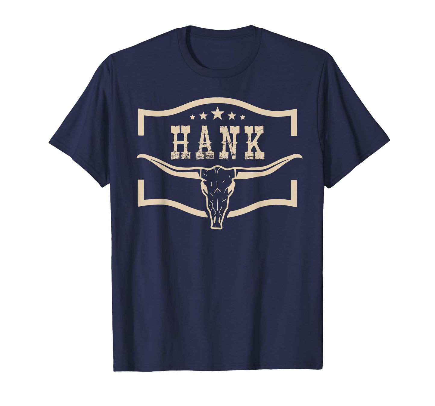 Personalized Hank Name Vintage T-Shirt