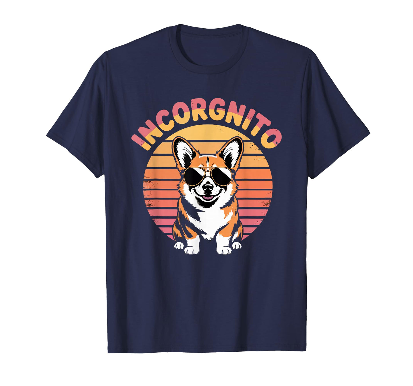 Corgi Dad Corgi Lovers Dog Lover Incorgnito T-Shirt