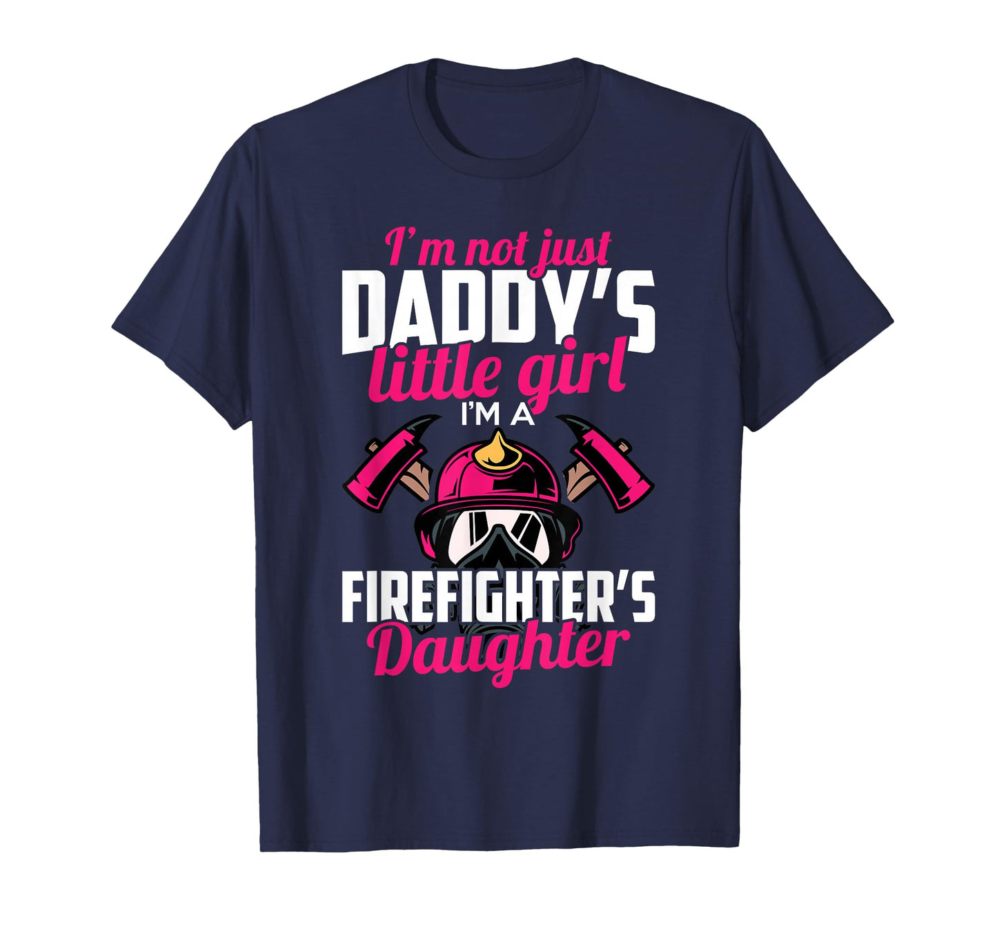 Firefighter Daughter Design for Kids Firefighter Toddler T-Shirt