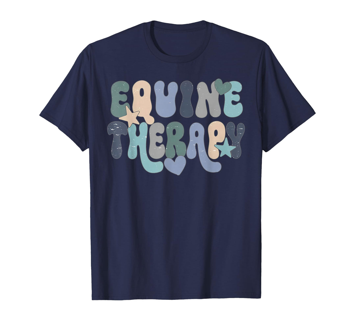 Vintage Equine Therapy Therapeutic Riding Instructor Horse T-Shirt