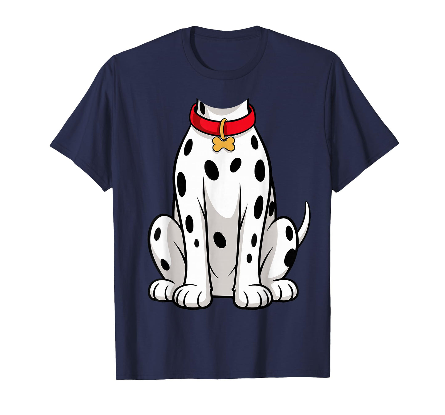Dalmatian Shirt Adult Men Women Kids Dalmatian Costume T-Shirt