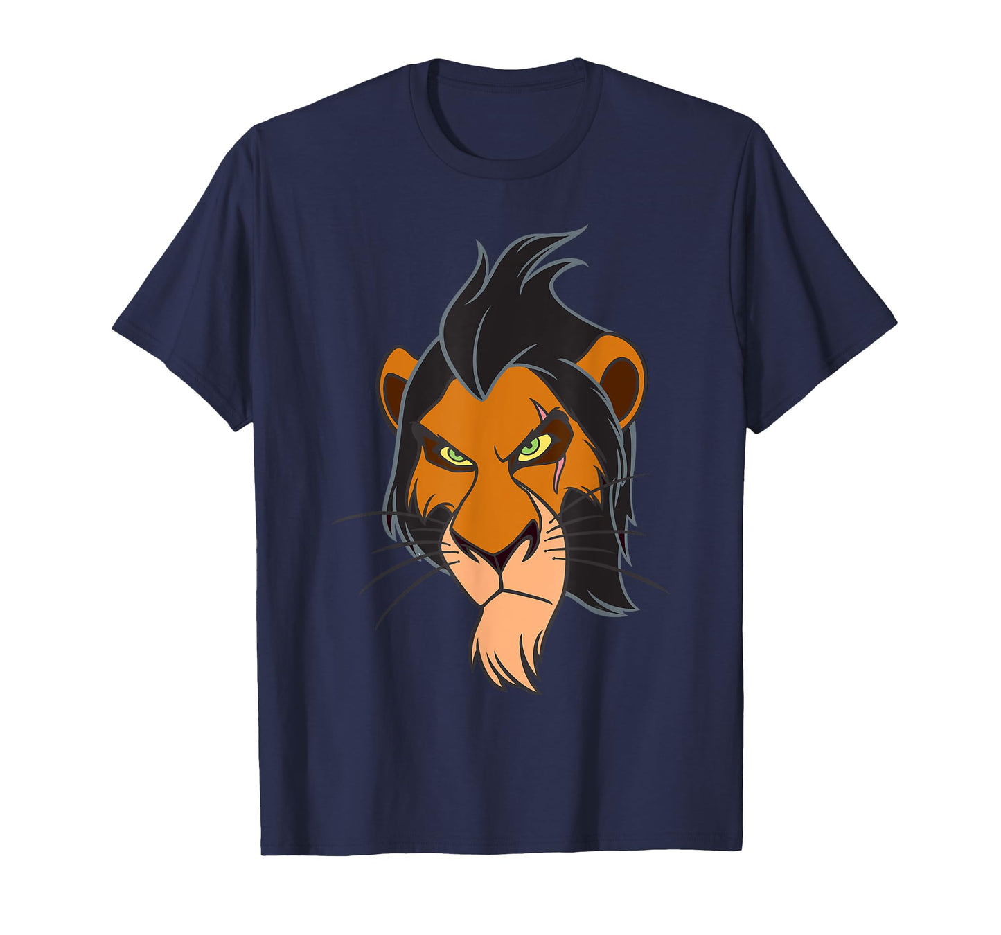 Disney Villains Scar from The Lion King Big Face Costume T-Shirt