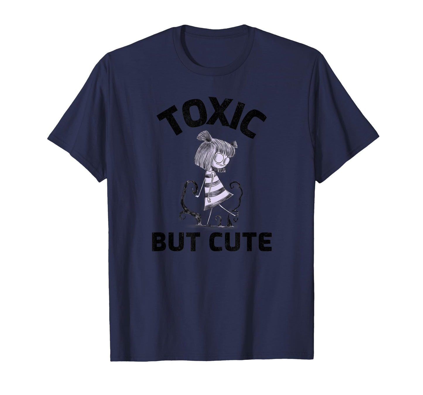 Toxic but cute creepy funny Halloween graphic T-Shirt