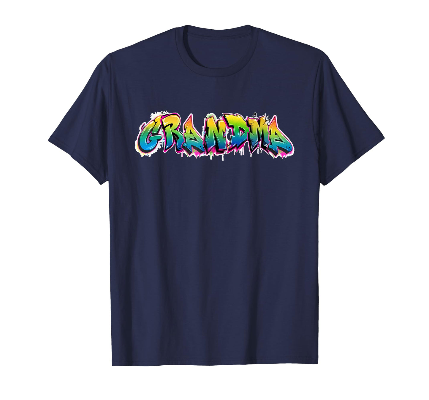 Airbrush Graffiti Grandma Grandma Street Artist T-Shirt