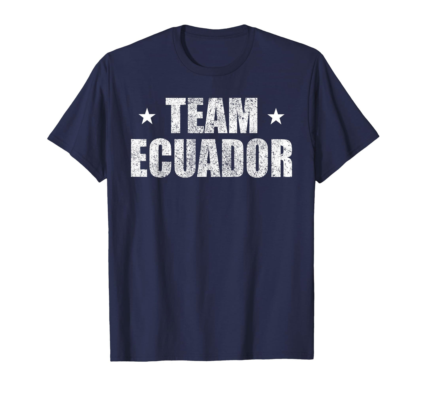 Team Ecuador Patriotic Country Support Retro T-Shirt for Women Kids Men