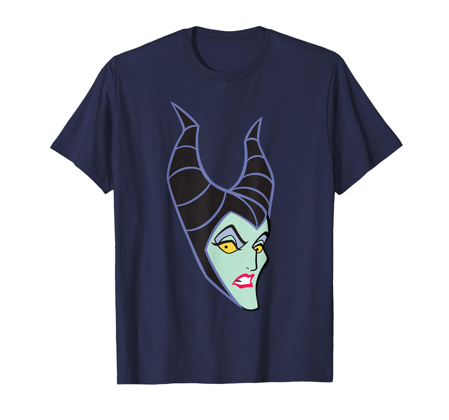 Disney Villains Maleficent Sleeping Beauty Big Face Costume T-Shirt
