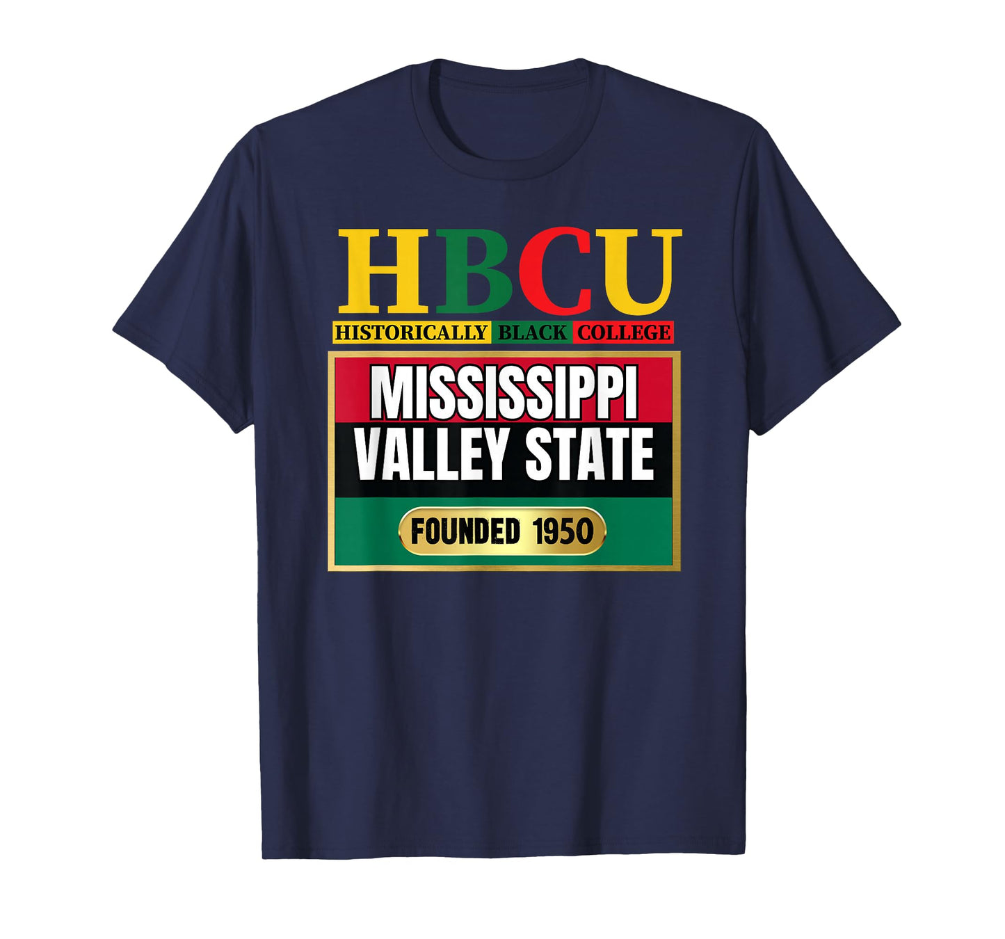 Mississippi Valley State, MVSU, HBC Graphic T-Shirt