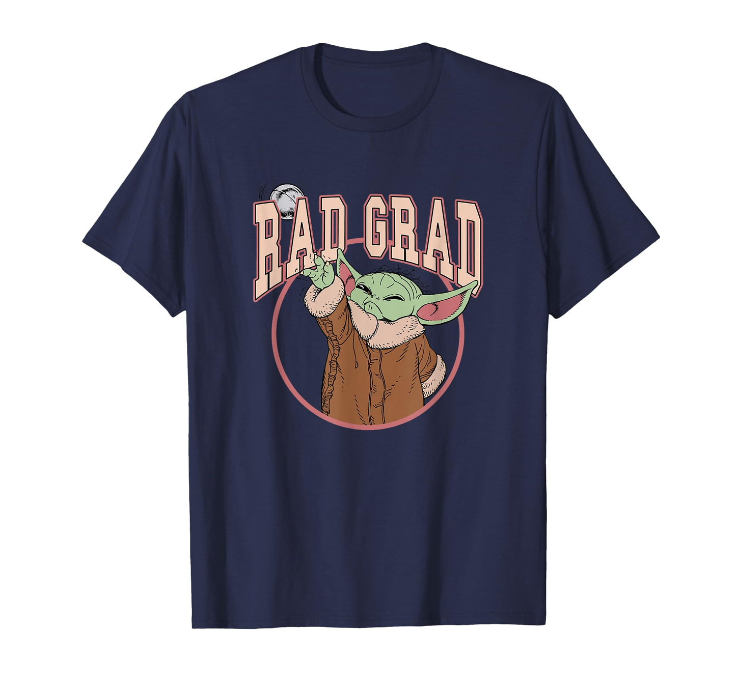 Star Wars The Mandalorian Graduation Rad Grad Grogu T-Shirt