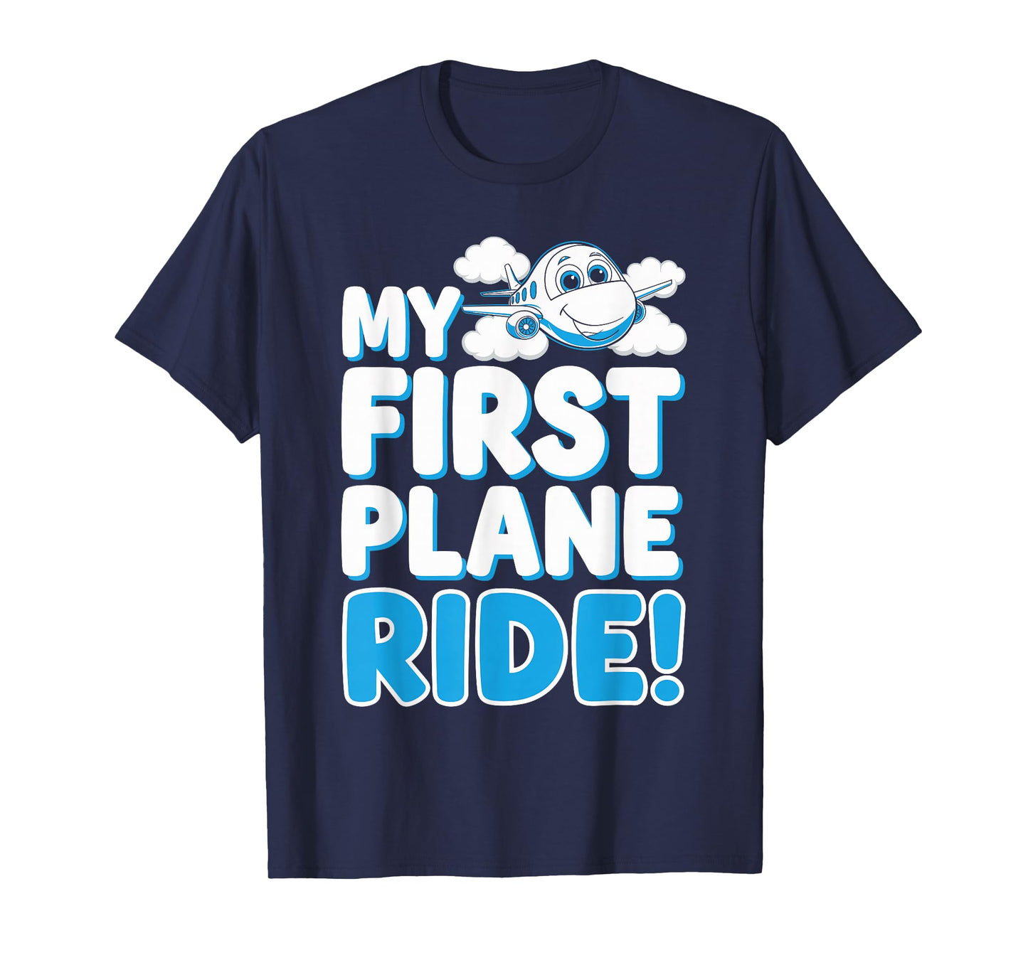 My First Plane Ride First Time Flying Adventure T-Shirt