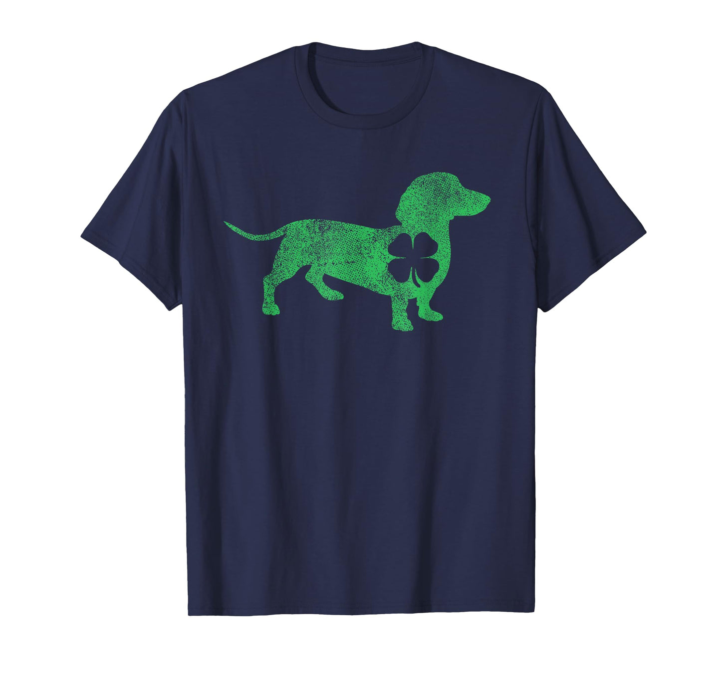Dachshund Dog Shamrock St. Patrick's Day Saint Paddy's Irish Men Women Kids T-Shirt