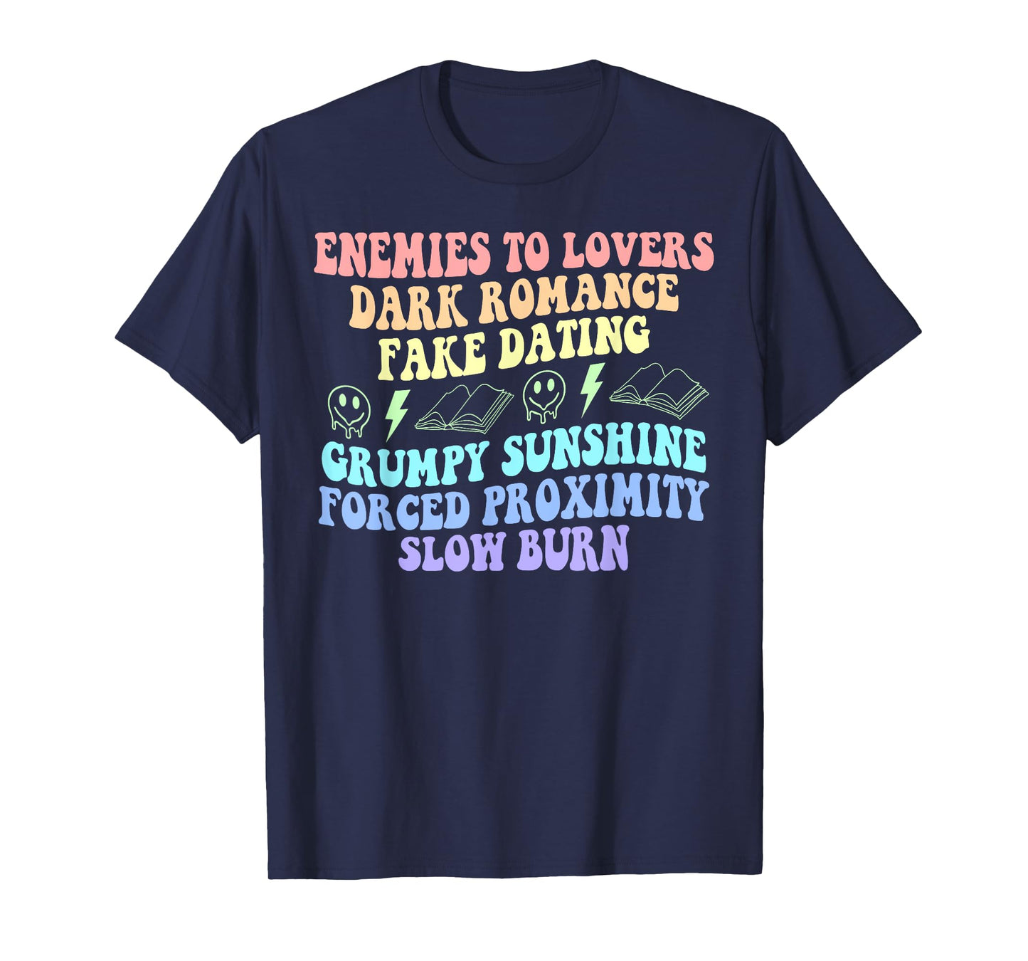 Enemies to Lovers Dark Romance Fake Dating T-Shirt