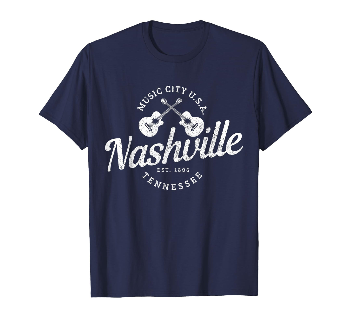Nashville Tennessee USA Country Music Music City Souvenir T-Shirt