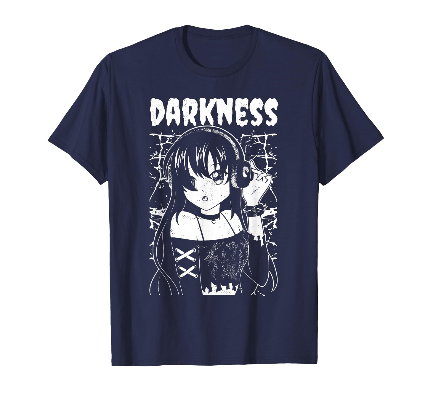 Anime woman. Goth. darkness. goth woman T-Shirt