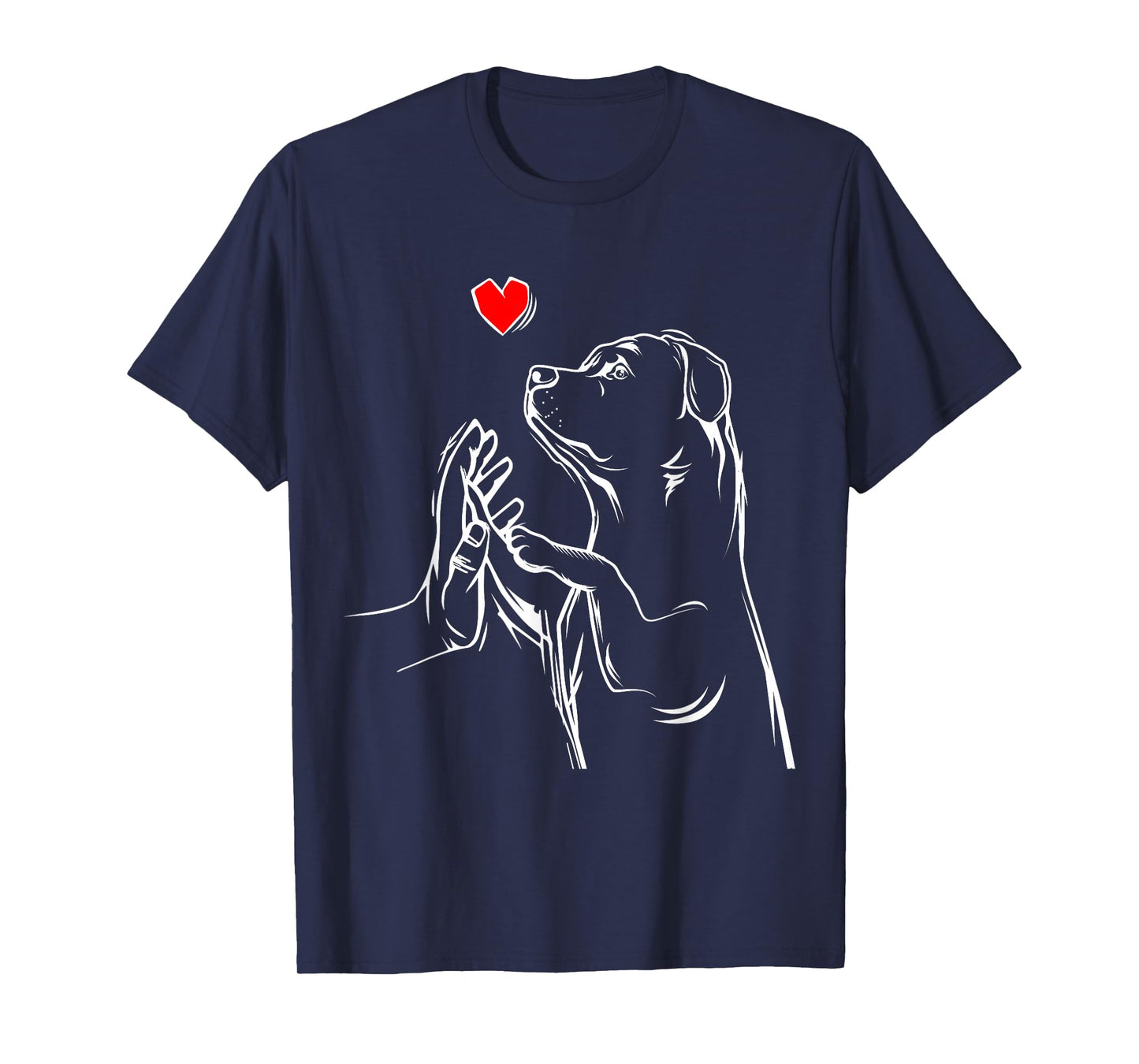 Rottweiler Love Funny Dog Lady T-Shirt