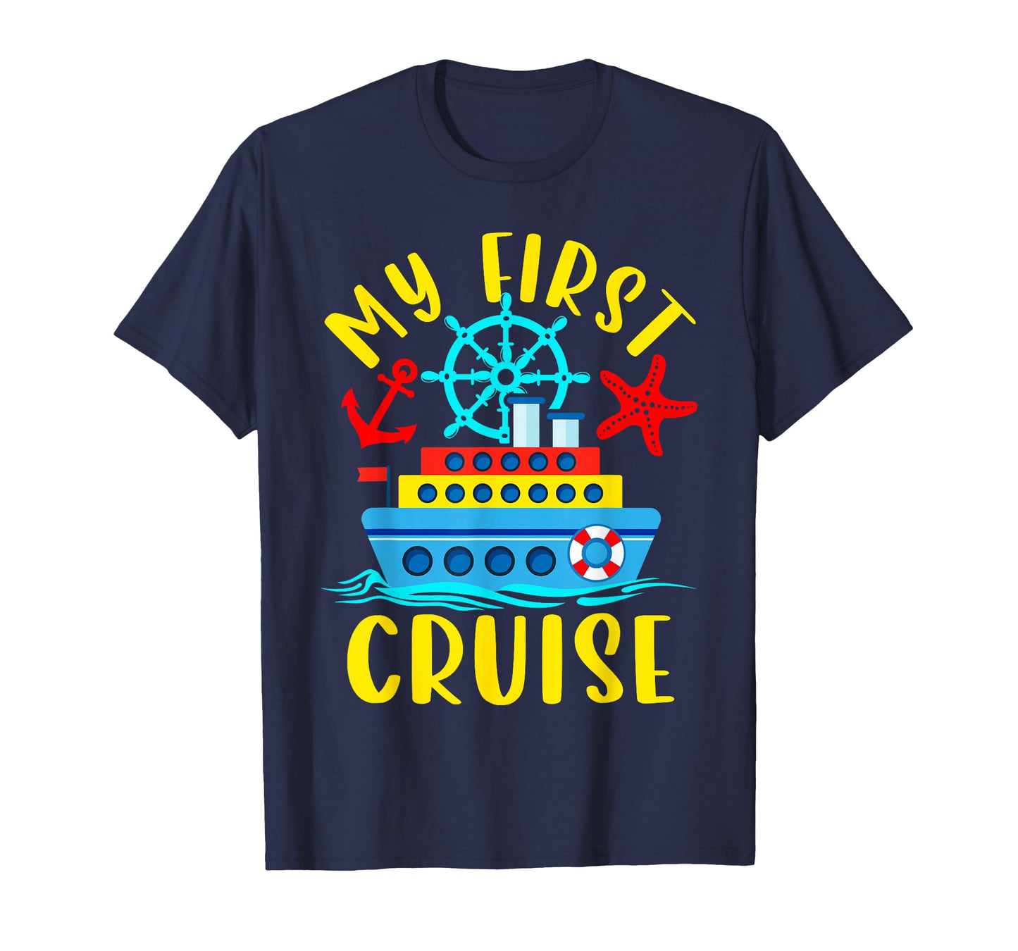 My First Cruise Shirt Kids Cruise Cute Cruise Ship T-Shirt