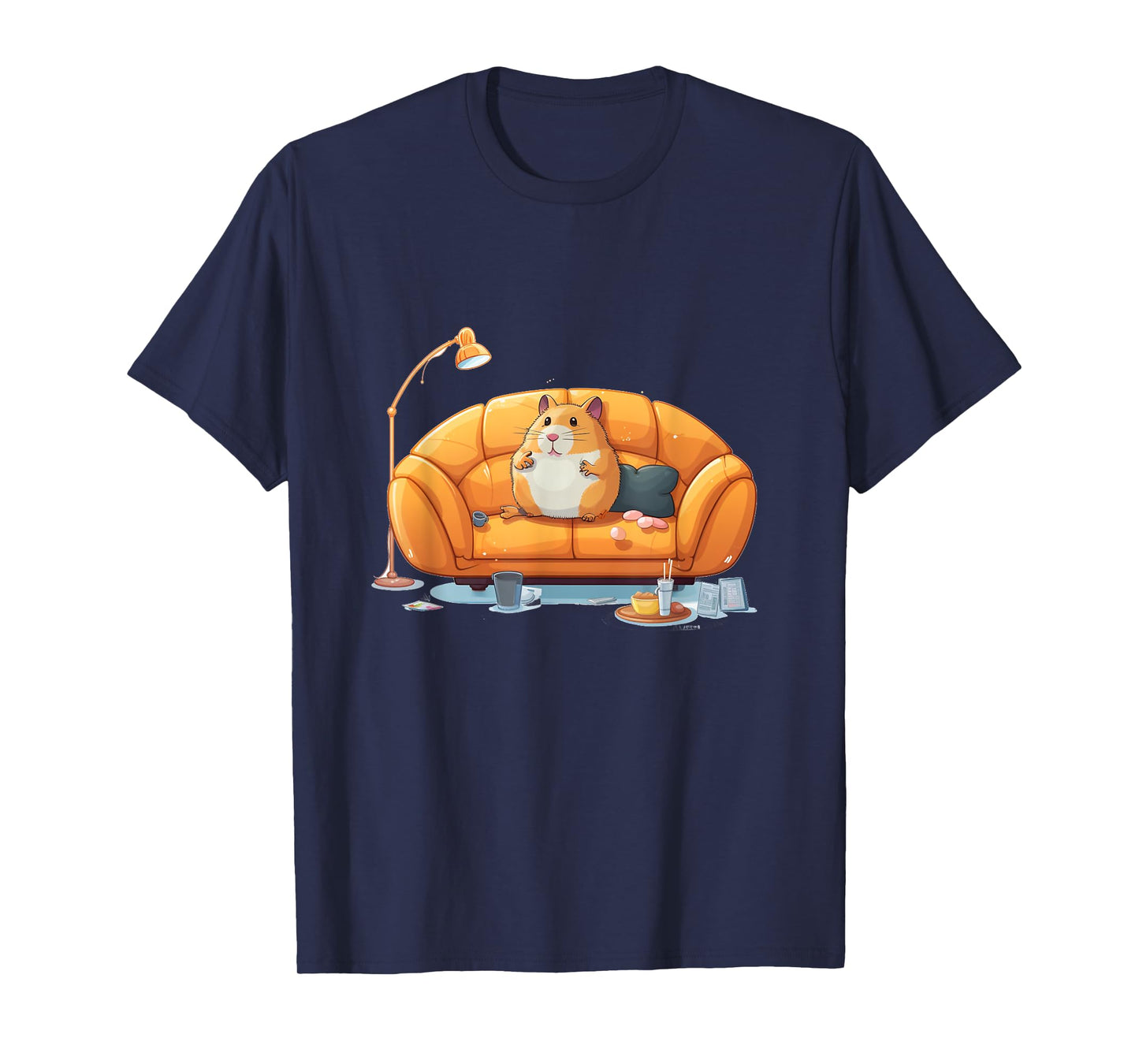 Funny couch hamster costume for boys and girls T-Shirt