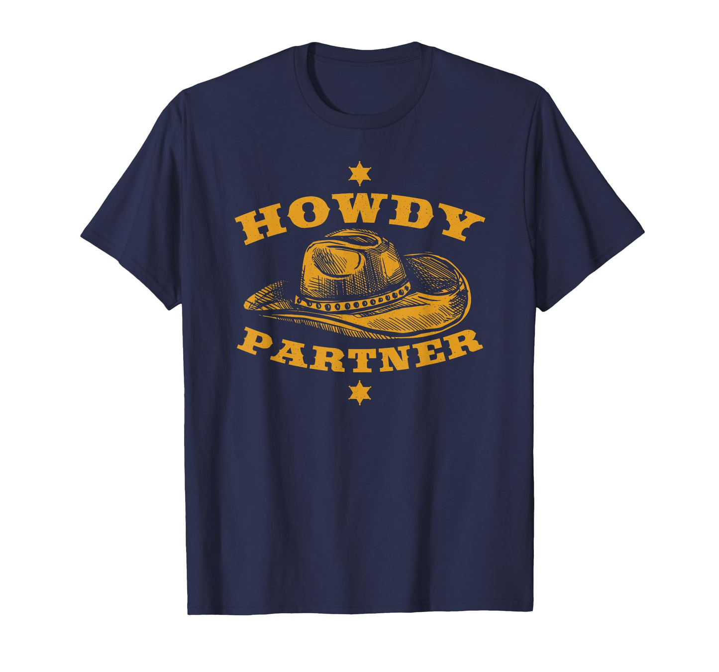 howdy partner funny cowboy western t-shirt T-Shirt