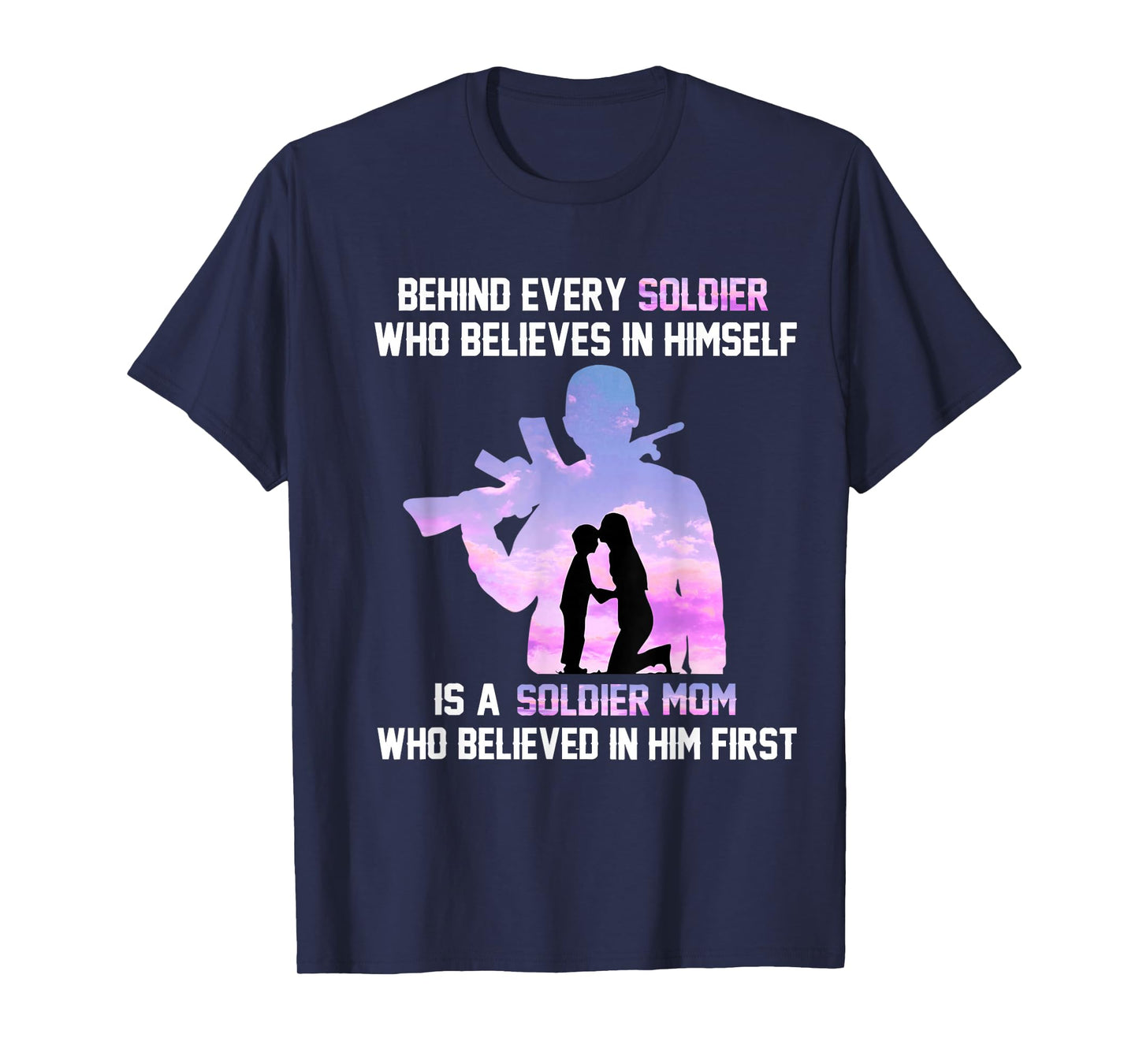 Proud Army Mom of Every Soldier Hero T-Shirt
