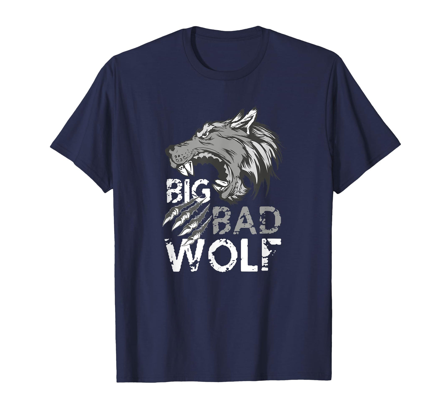 Big Bad Wolf Claw Marks T-Shirt