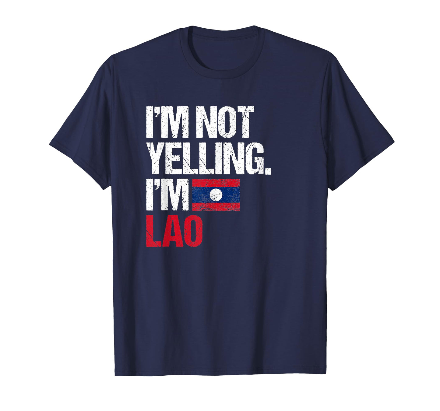 Retro Laos Apparel Unisex-Adults Lao Heritage Women, Girls Black Small Classic Fit Crew Neck Short Sleeve T-Shirt