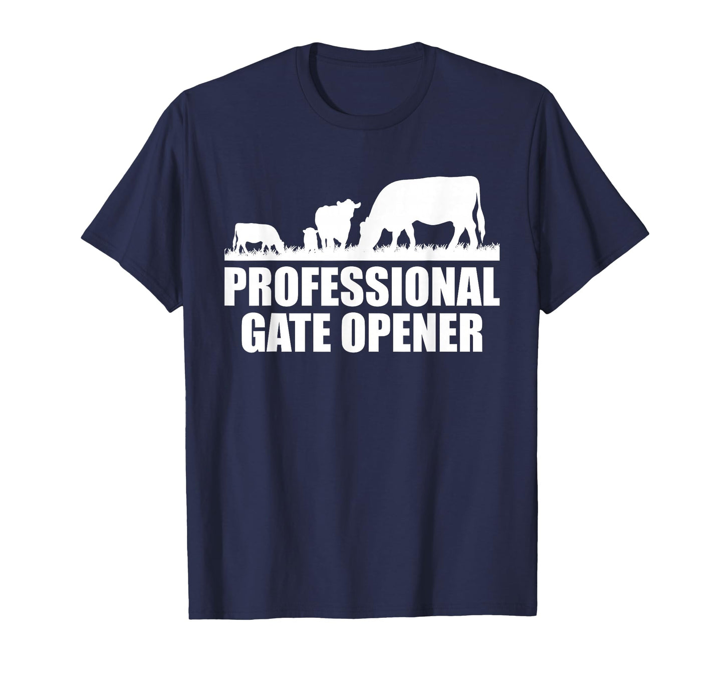 Professional Gate Opener Cow Apparel T-Shirt