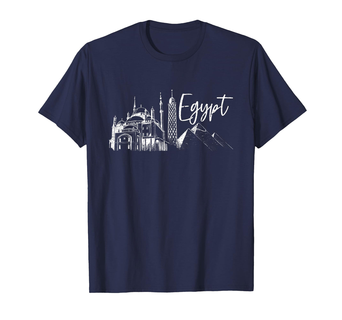 Egyptian Ancient Cairo Hieroglyphics Sphinx Egypt T-Shirt