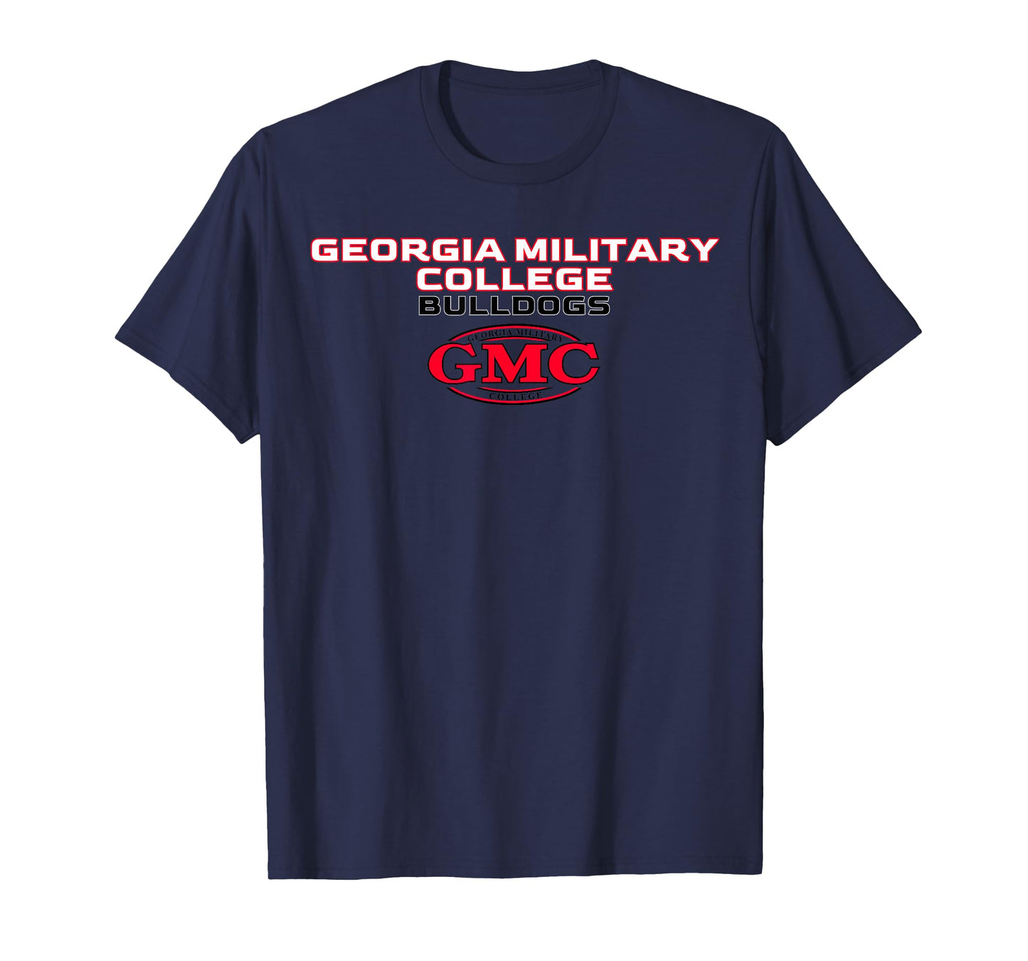 Georgia Military College Prep Bulldogs Stacked T-Shirt
