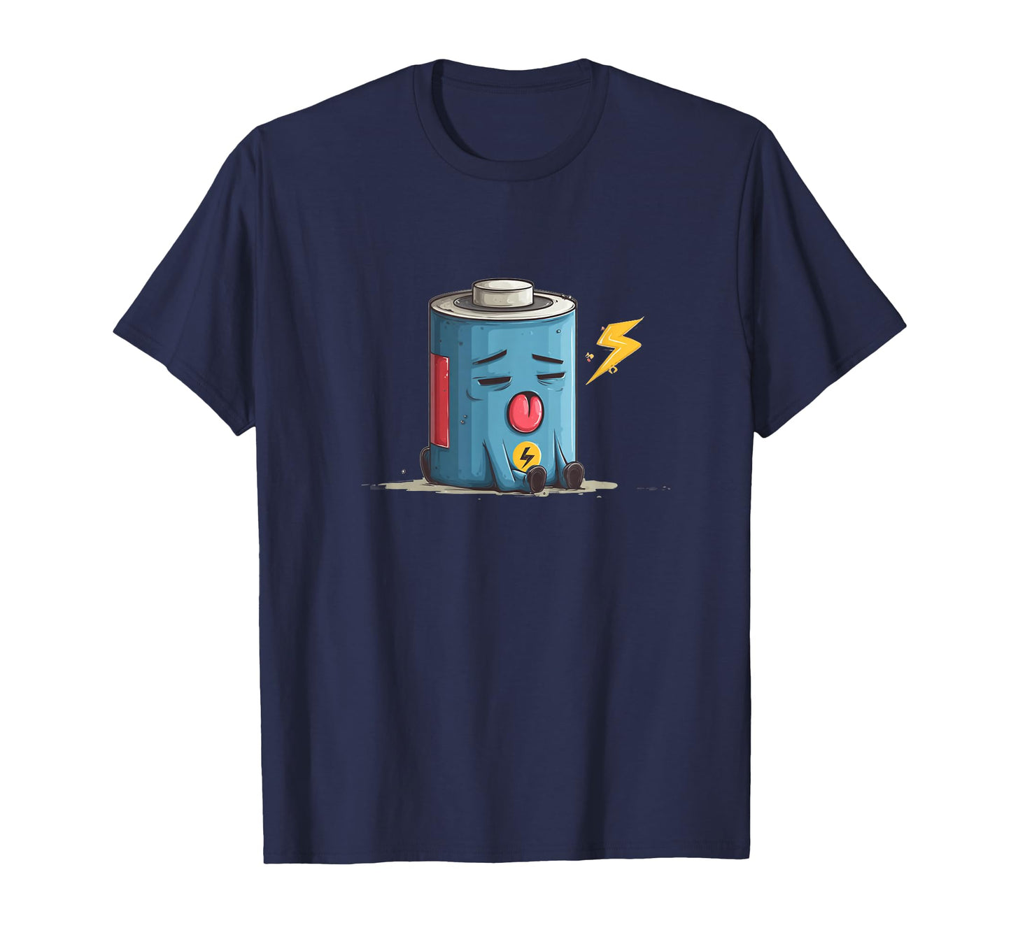 Sleeping Low Battery Costume for Powerless Batteries T-Shirt