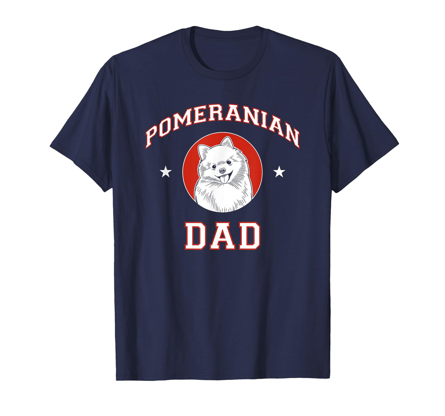 Pomeranian Dad Dog Father T-Shirt