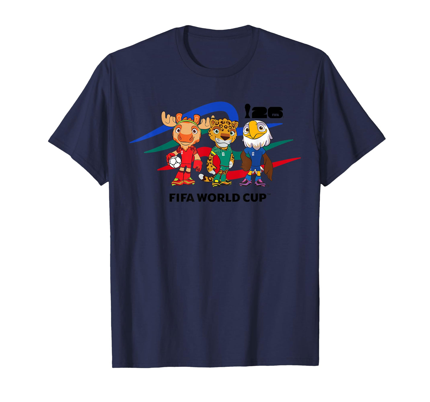 FIFA World CUP26 Host Country Mascots T-Shirt