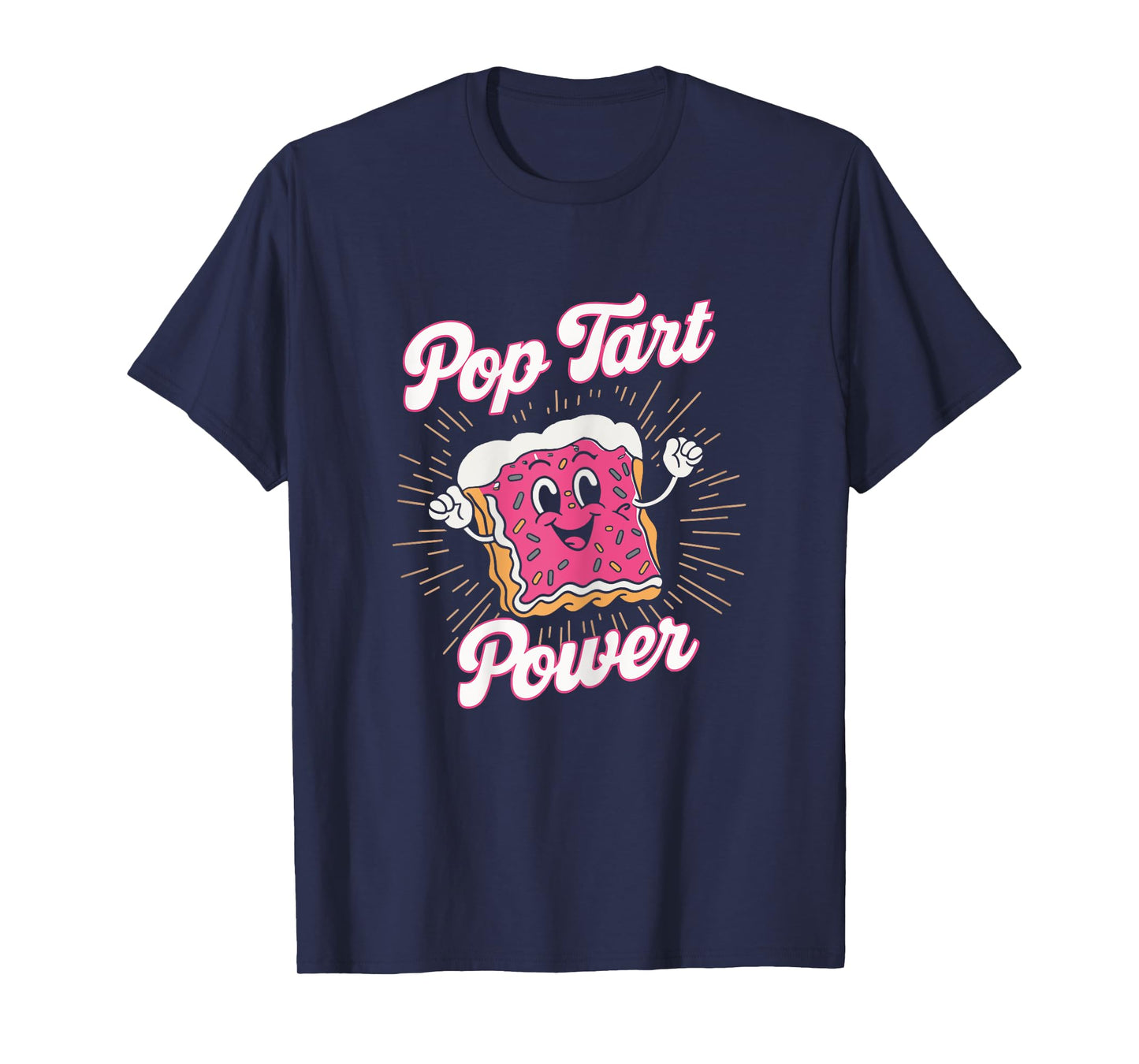Pop Tart Power! Funny Gym Exercise Poptart Kawaii T-Shirt
