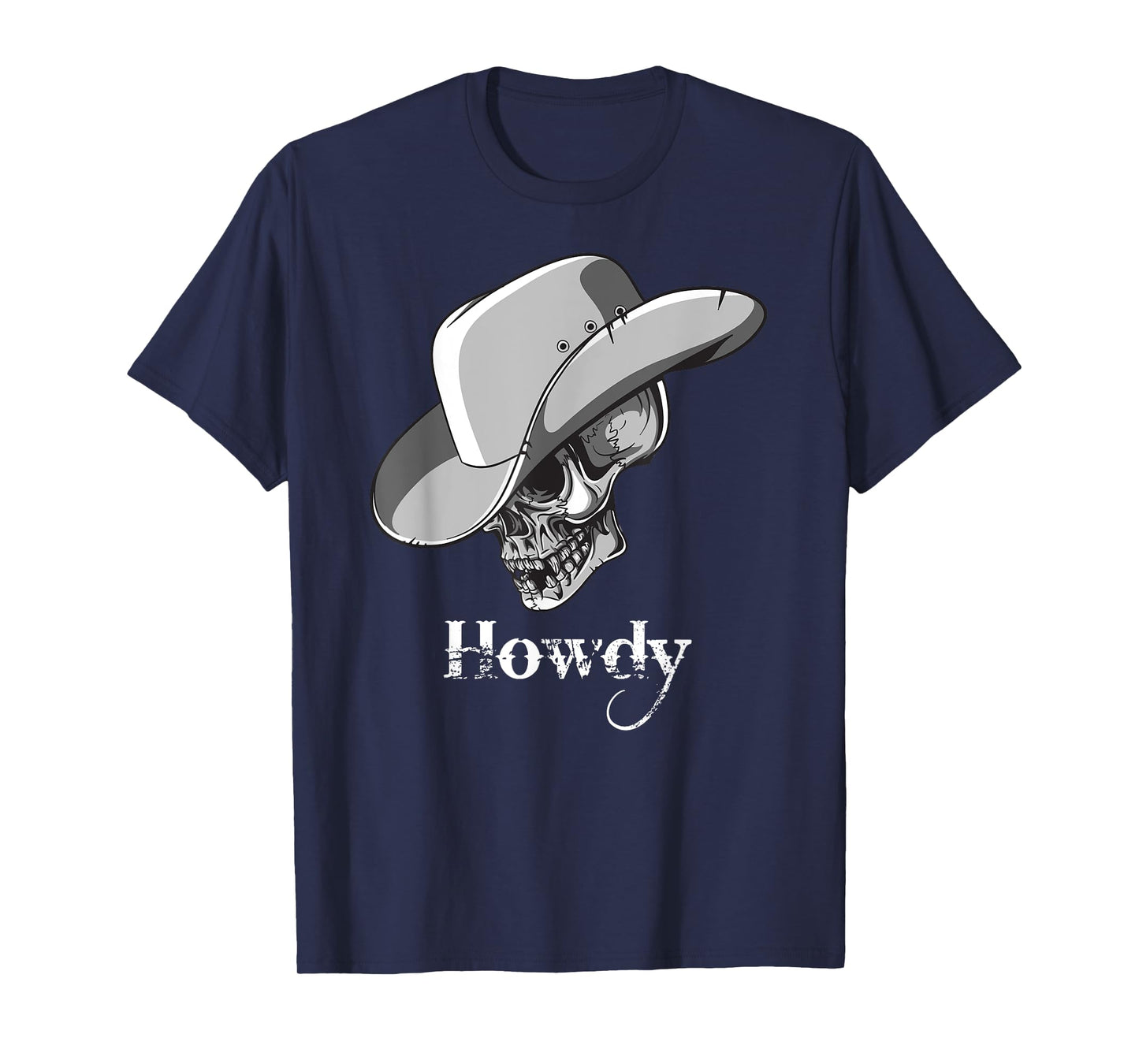 Cowboy Skeleton Howdy T-shirt T-Shirt
