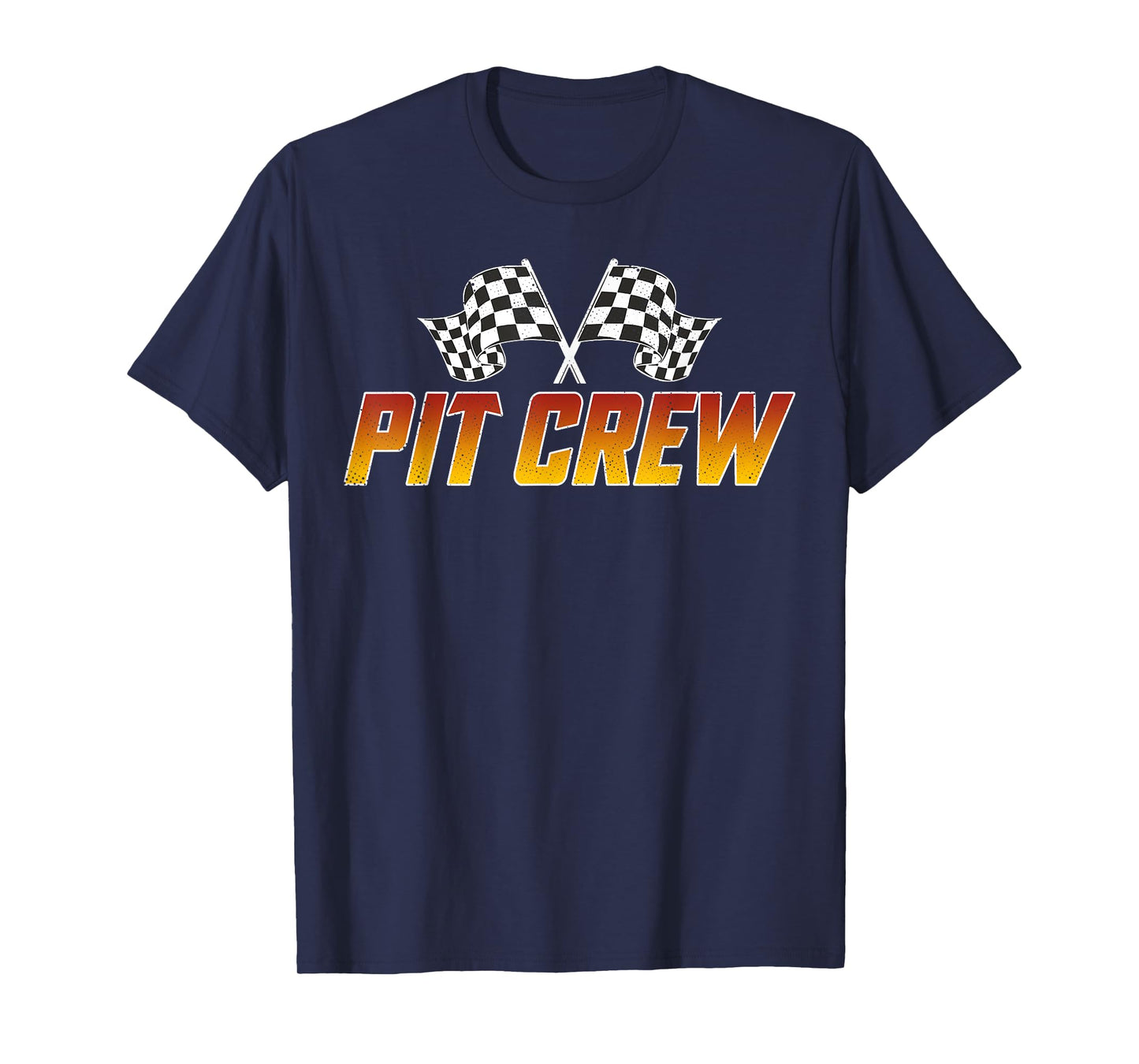 Racing Family Birthday Race Car Retro Pit Crew Halloween T-Shirt