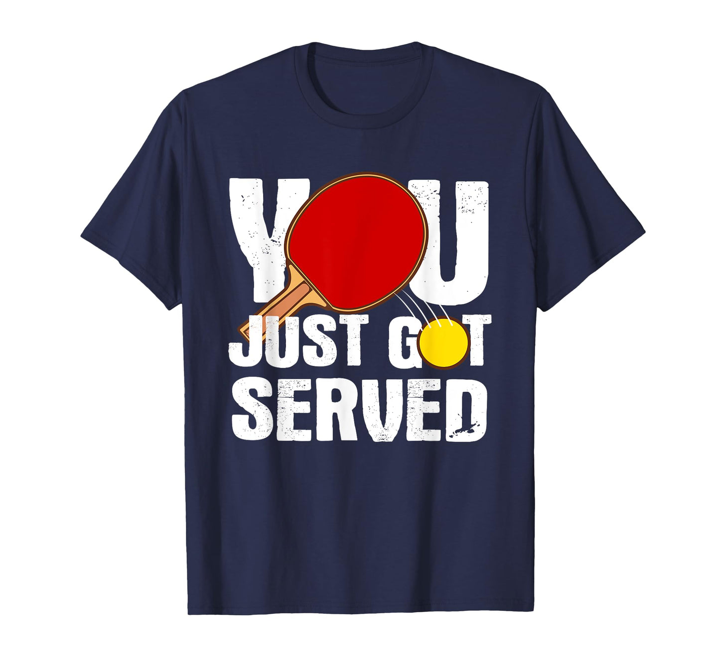 Funny Table Tennis Design For Men Women Ping Pong Players T-Shirt