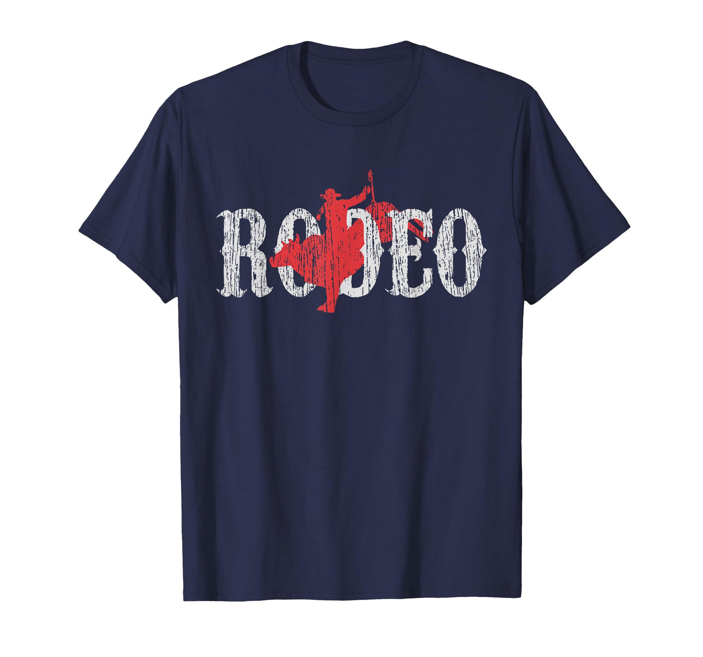 Bull Riding Rodeo Western Country Cowboy T-Shirt