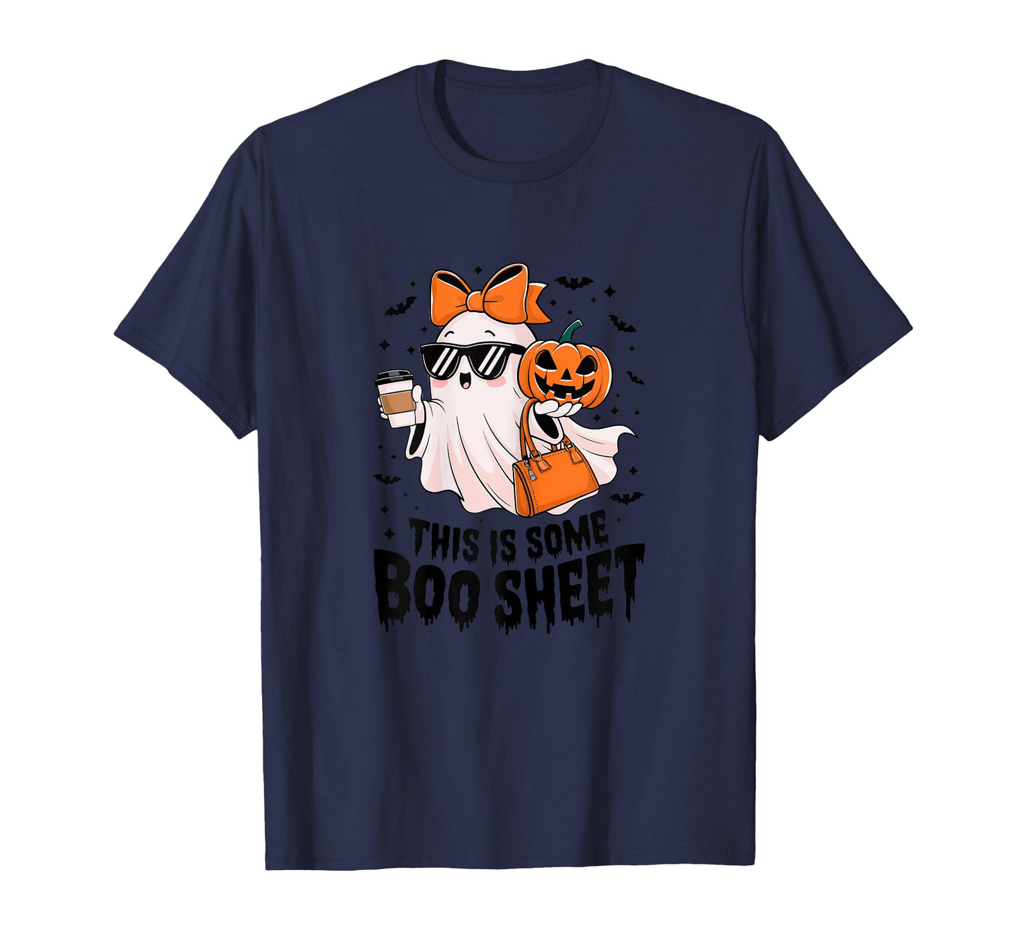 This is Some Boo Sheet Ghost Retro Funny Halloween T-Shirt