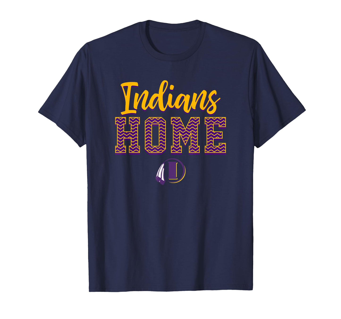 Indianola Indians Logo Home HS T-Shirt