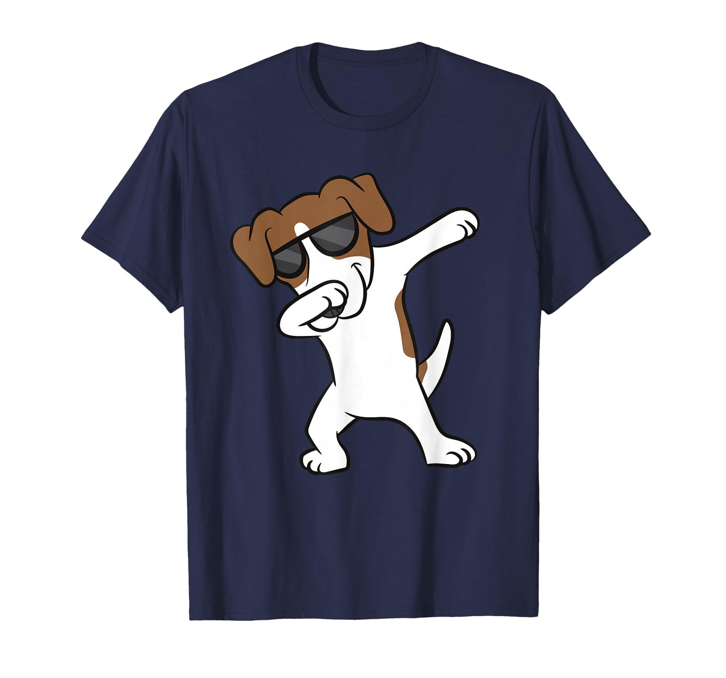 Jack Russell Dabbing Cute Jack Russell Love Jack Russells T-Shirt