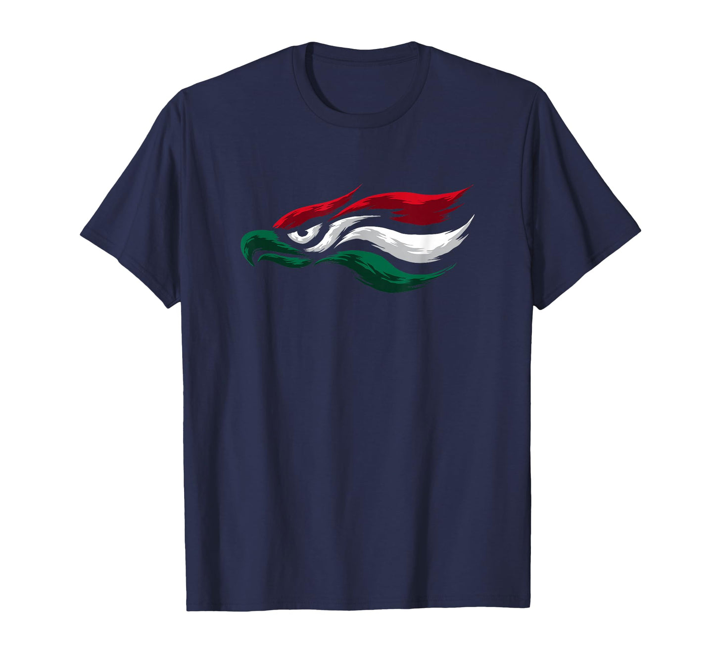 Mexican Eagle With Mexico Flag - Hecho En Mexico T-Shirt
