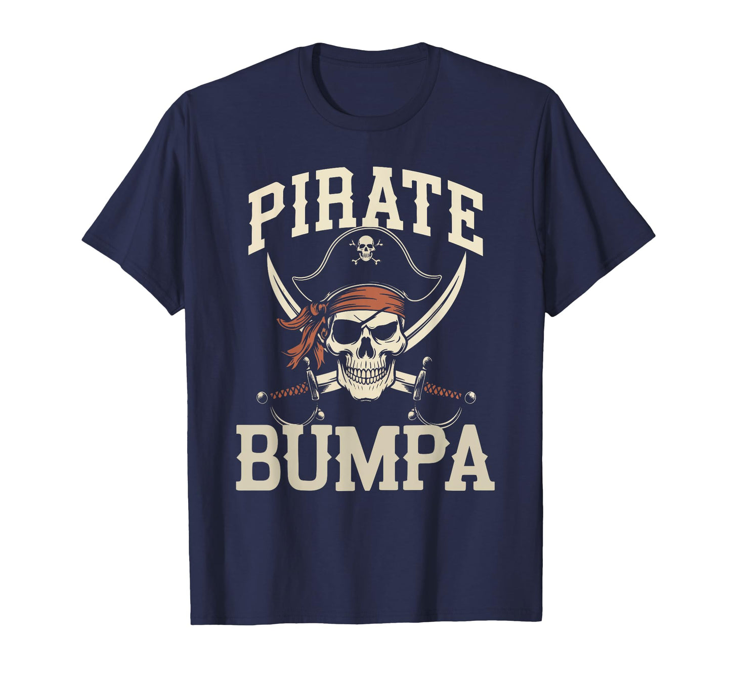 Pirate Bumpa Funny Captain Matching Halloween Costume T-Shirt