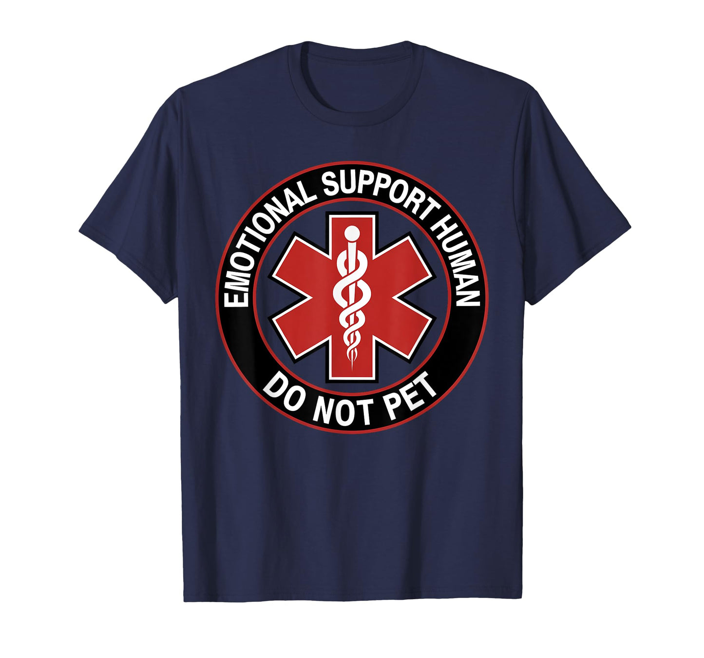 Emotional Support Husband Do Not Pet T-Shirt