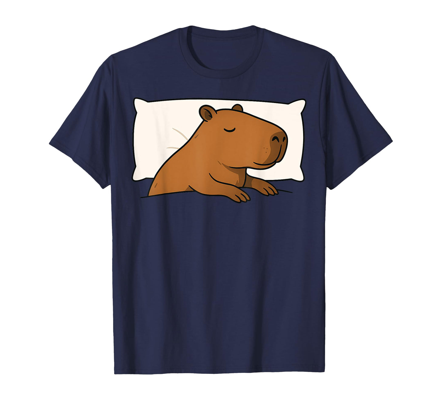 Capybara Favorite Sleepshirt Sleeping Pajamas Boys Girls Kid T-Shirt