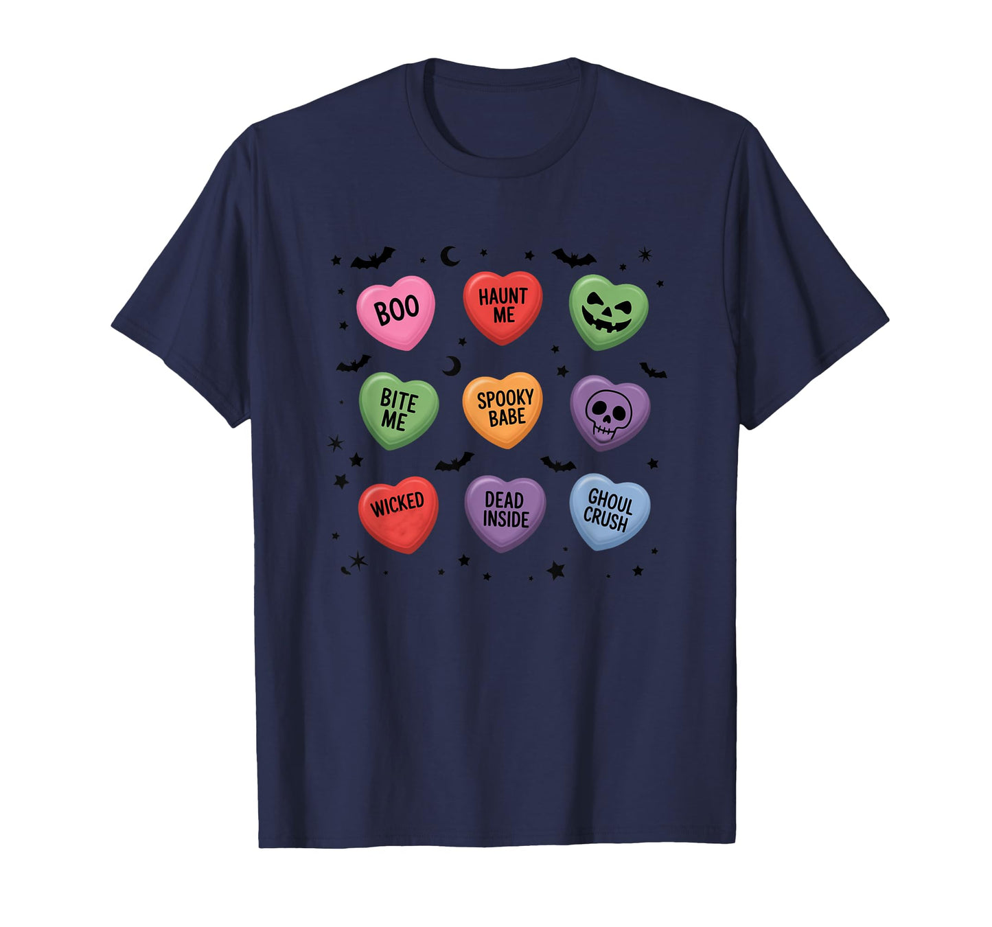 Boo Haunt Me Bite Me Spooky Babe Wicked T-Shirt