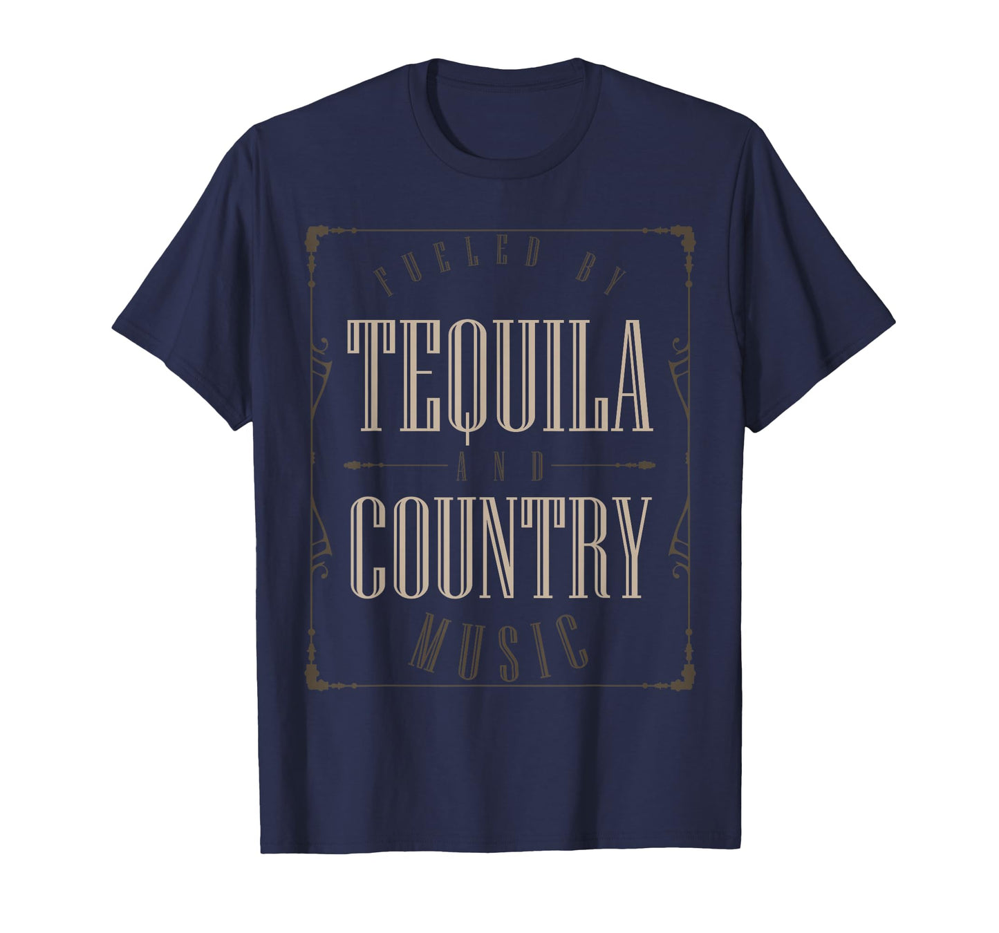 Tequila Drinking Western Lifestyle Country Music T-Shirt