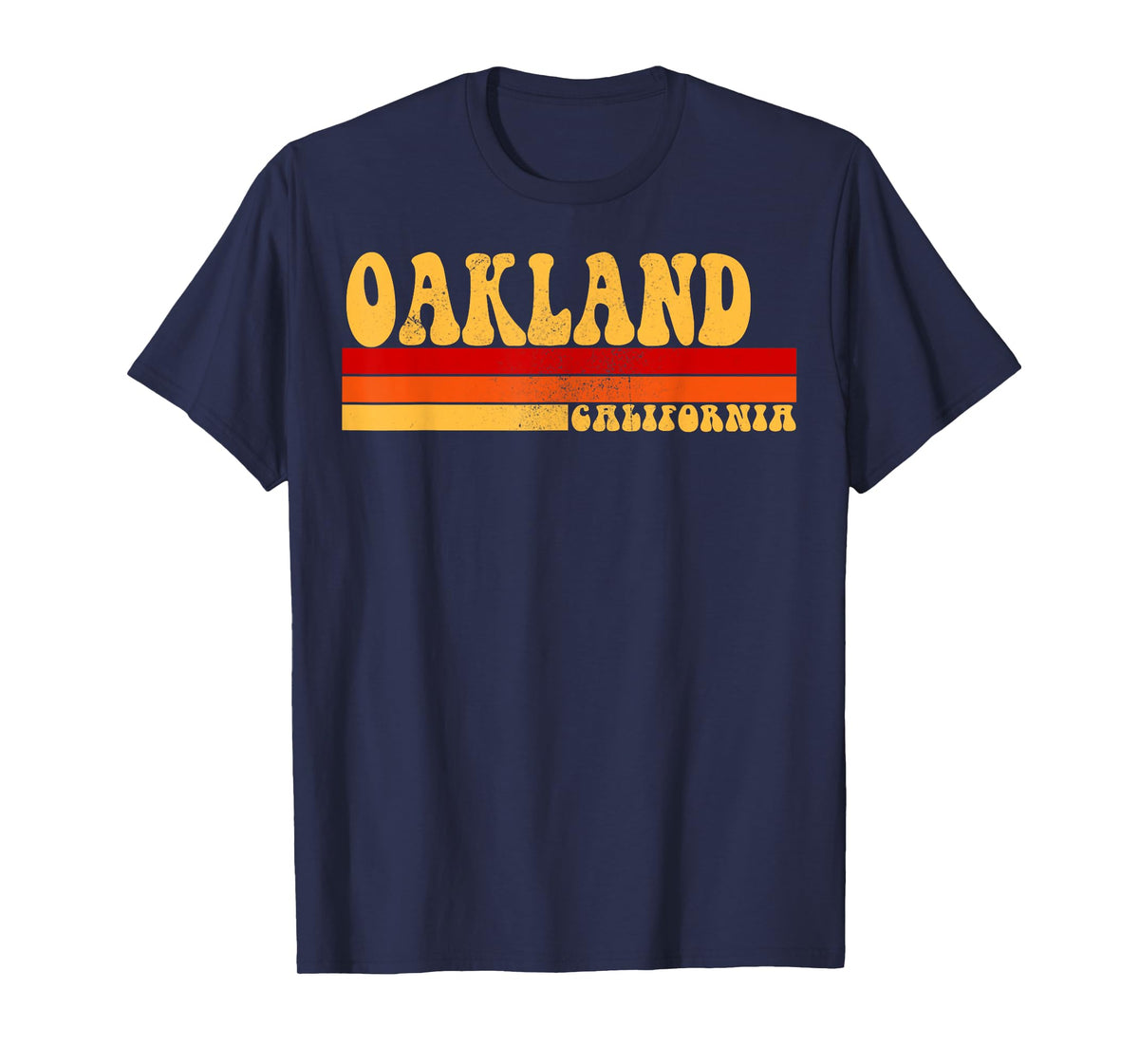 OAKLAND California City Vintage Roots Retro Design 70s 80s T-Shirt