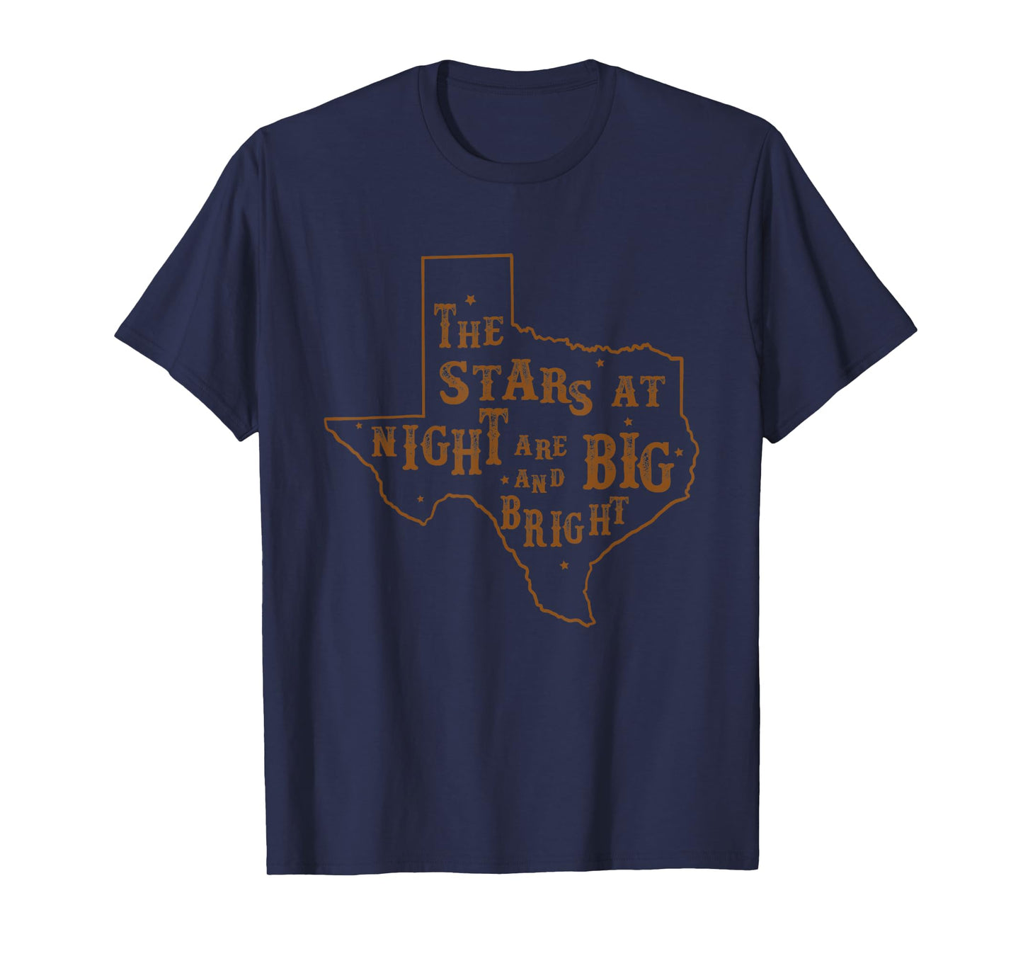 The Stars At Night Are Big And Bright Western Graphic Rodeo T-Shirt