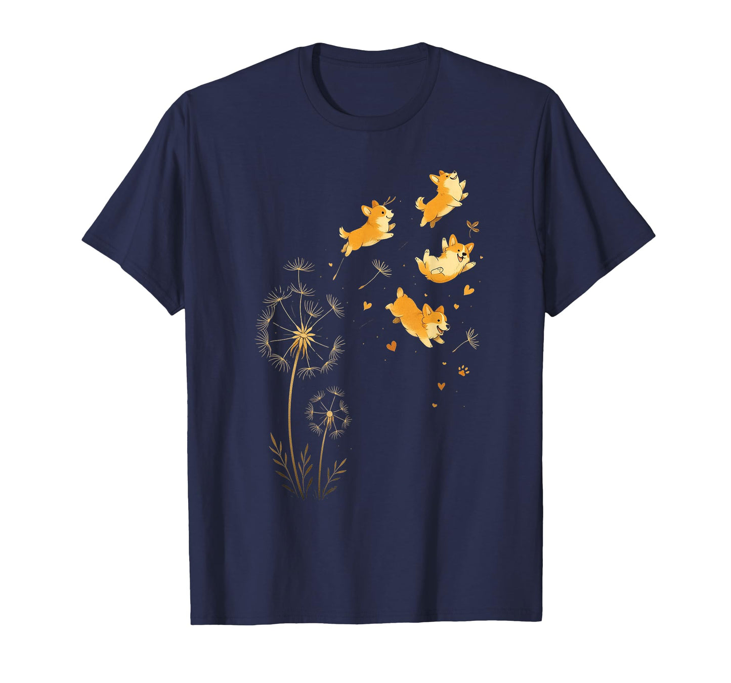 Dandelion Dog Lovers Corgis T-Shirt