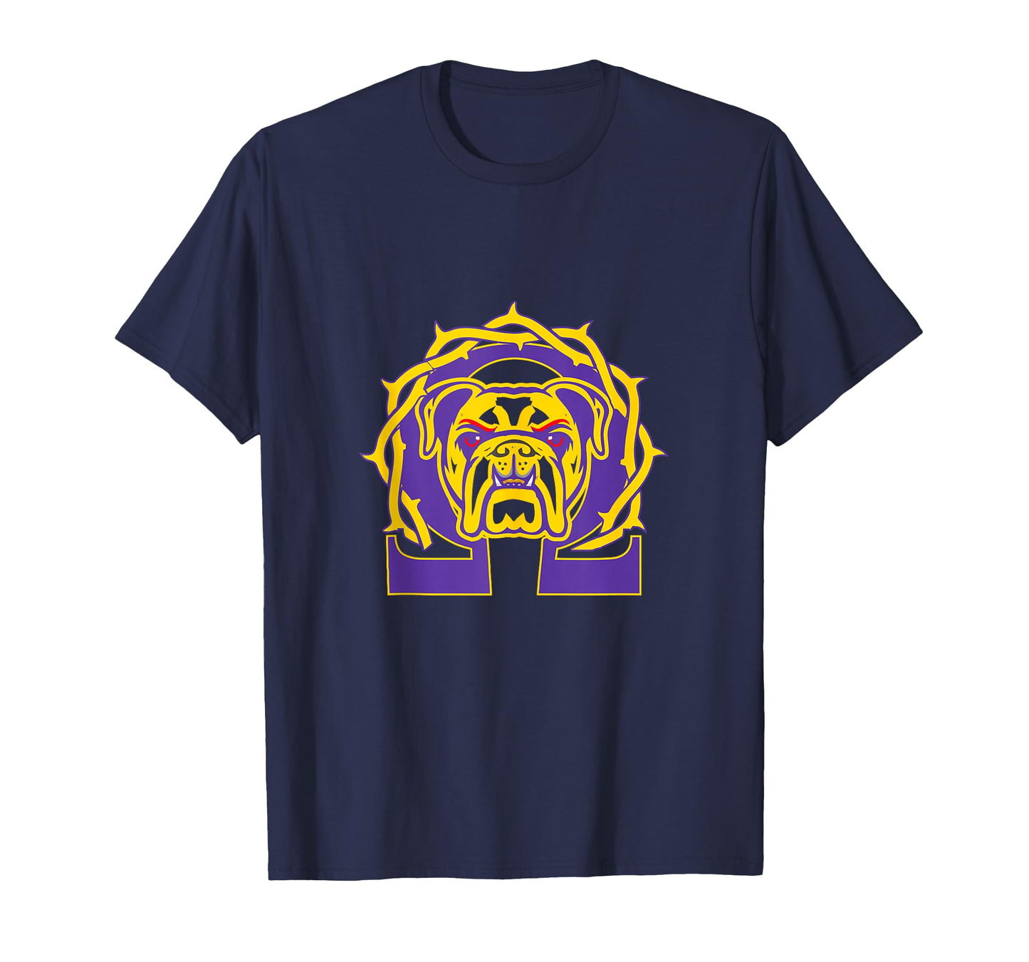 Men's Omega Que Dawg T-Shirt Psi Phi Purple Gold Tee Shirt Tank Top